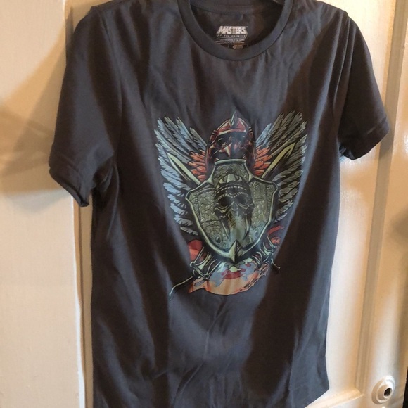 Masters of the Universe Graphic T-Shirt Gray Men's Lootwear Exclusive Size Small - Picture 4 of 6